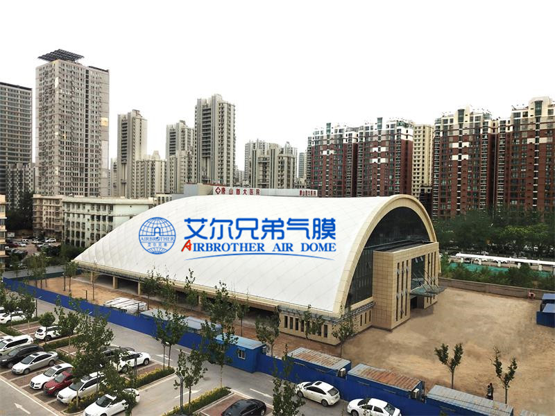 氣膜結(jié)構(gòu)體育館怎樣建造？
