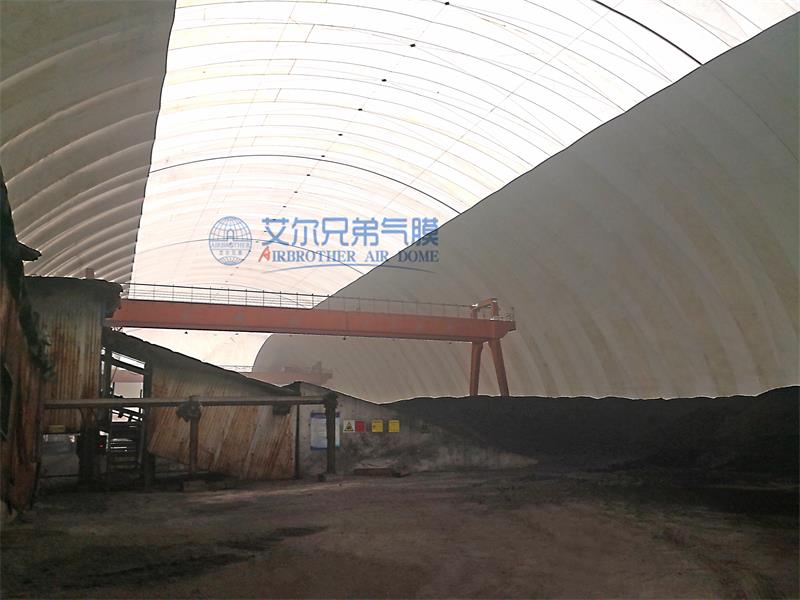 污染作業(yè)區(qū)采用氣膜來(lái)全封閉的特點(diǎn)